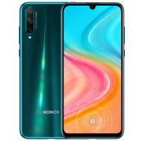 华为/荣耀(honor) 荣耀20青春版 全网通 6GB+128GB 蓝水翡翠 移动联通电信4G手机 AMOLED屏幕指纹 20W快充 4800万AI三摄