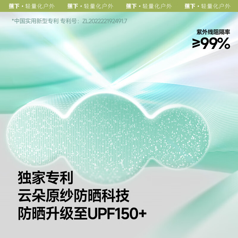 蕉下 腮红护眼角防晒口罩AL33424 元气蜜桃高清大图