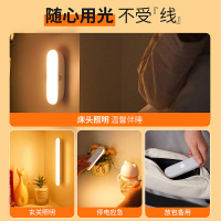 雷士照明智能人体感应灯小夜灯家用床头充电起夜入户过道人来即亮
