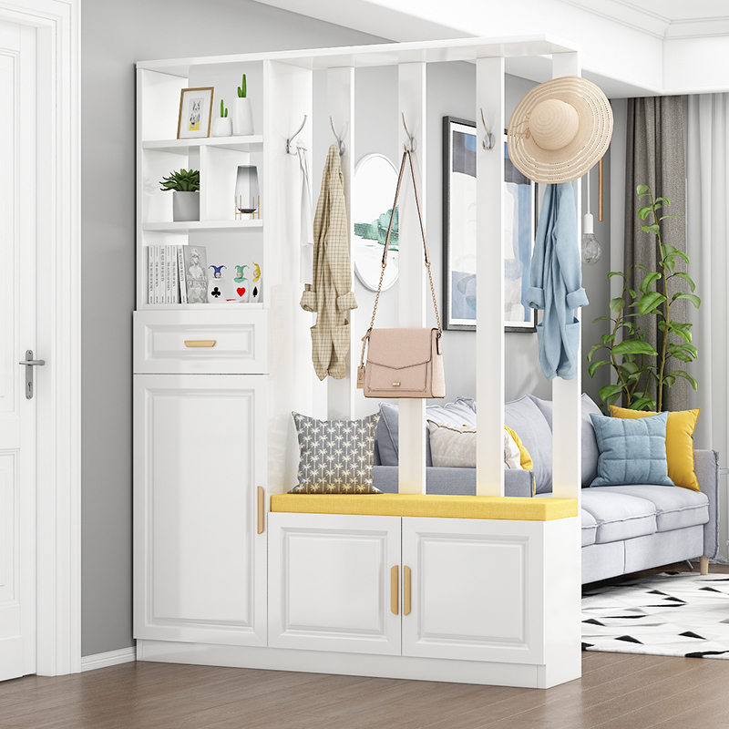 酒柜屏风柜鞋柜一体客厅现代简约小户型隔断柜装饰柜置物架玄关柜