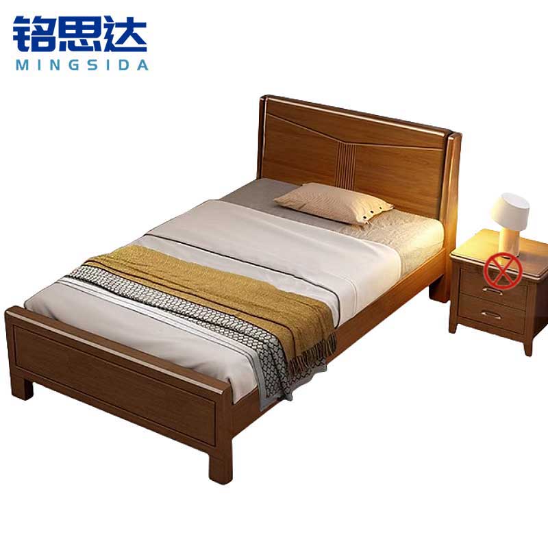 铭思达单人床1.2米张高清大图