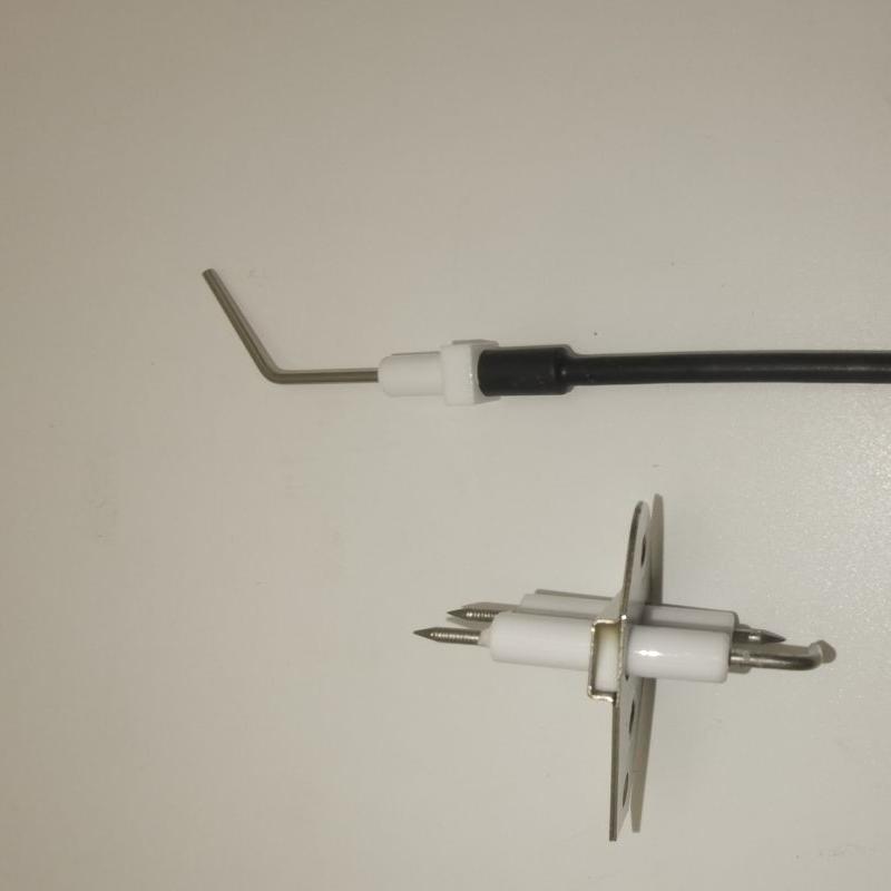 帮客材配惠而浦燃气热水器JSQ25-T13US、JSQ25-Y13US点火针及感应针(反馈针)组件高清大图