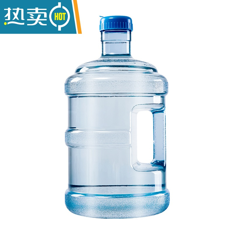 敬平纯净水桶家用手提塑料储水桶饮水机加厚桶装水大小空桶户外 7.5L大口径方形手提桶[2~3人使用]可入手清洗
