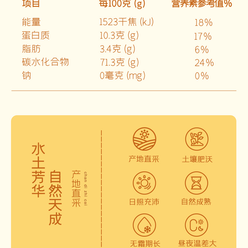 十月稻田 磨米世家内蒙古黄小米1kg