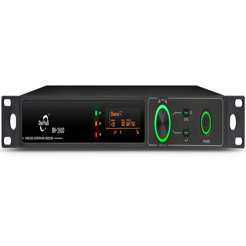 DEIYUS会议话筒真分集一拖二无线手持麦克风BH-2600高清大图