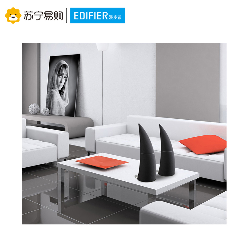 Edifier/漫步者 E30魔号 2.2声道其他家居液晶电脑有源音响低音炮无线蓝牙音箱 黑色