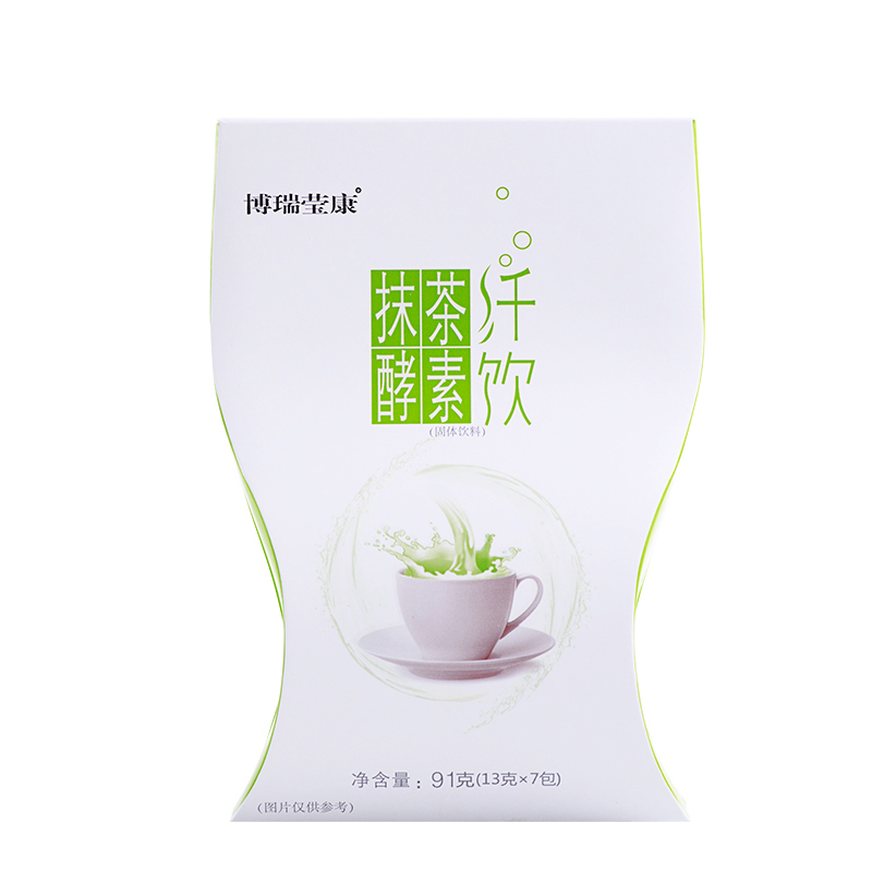 博瑞莹康酵素粉抹茶酵素纤饮复合台湾水果果蔬酵素粉盒装膳食营养91g/盒
