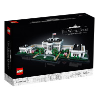 LEGO乐高建筑系列白宫21054 成人收藏18岁+生日礼物 玩具积木