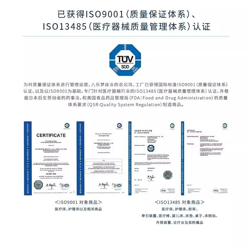 八乐梦日本原装进口INTIME1000多功能电动居家护理床床垫高清大图
