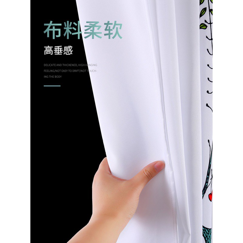 浴室浴帘隔断帘防水布帘卫生间淋浴套装洗澡间挂帘帘窗帘免打孔三维工匠高清大图