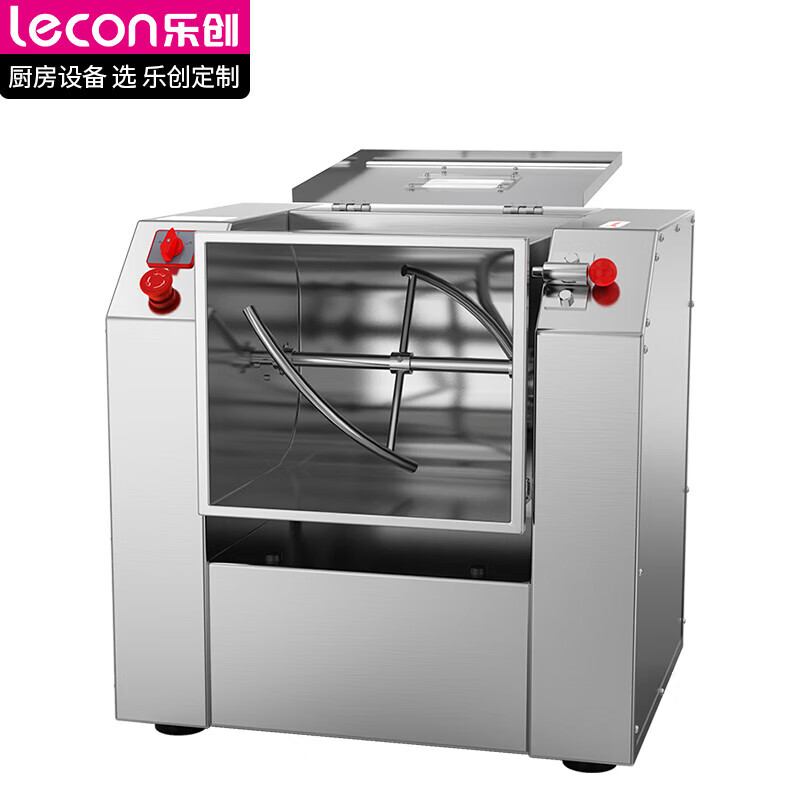 乐创(lecon) 商用多功能不锈钢全自动搅拌揉面机10-30斤面团 LC-JZHMJ15 (单位:台)