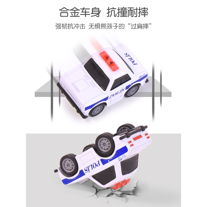 儿童迷你合金小汽车玩具车男孩回力车套装惯性模型金属小车子宝宝