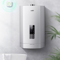 华帝(vatti)i11124+46B+i12052-16欧式抽油烟机燃气灶具热水器三件套 21立方挥手即开 天然气