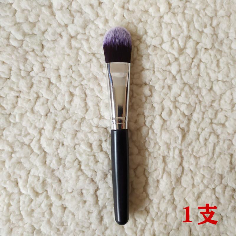 头粉底液刷不吃粉化妆师专用无痕粉底刷子软毛化妆刷 粉底刷(扁头)1支