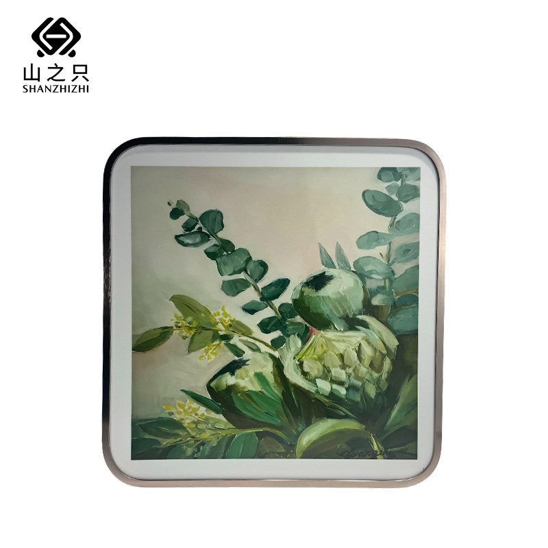 山之只 铝合金挂画摆件 45*45cm 个