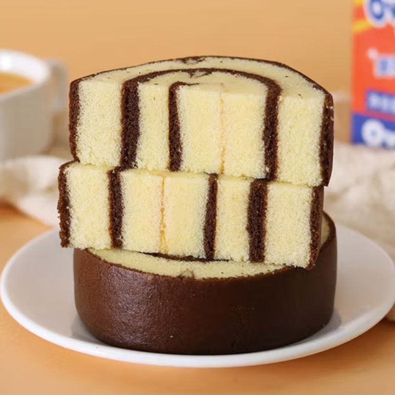 5包阿华田ovaltine蛋糕卷风味蛋糕营养面包点心早餐食品西式糕点400g