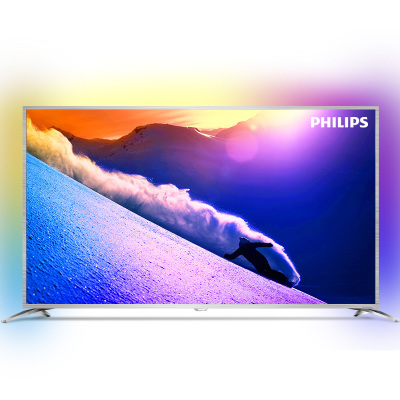 飞利浦(Philips)85PUF9750/T3 85英寸 4K超高清 智能 流光溢彩 大屏电视机