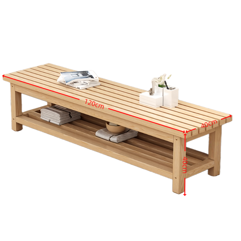 芙首泰双层休闲凳1200*400*400mm个高清大图