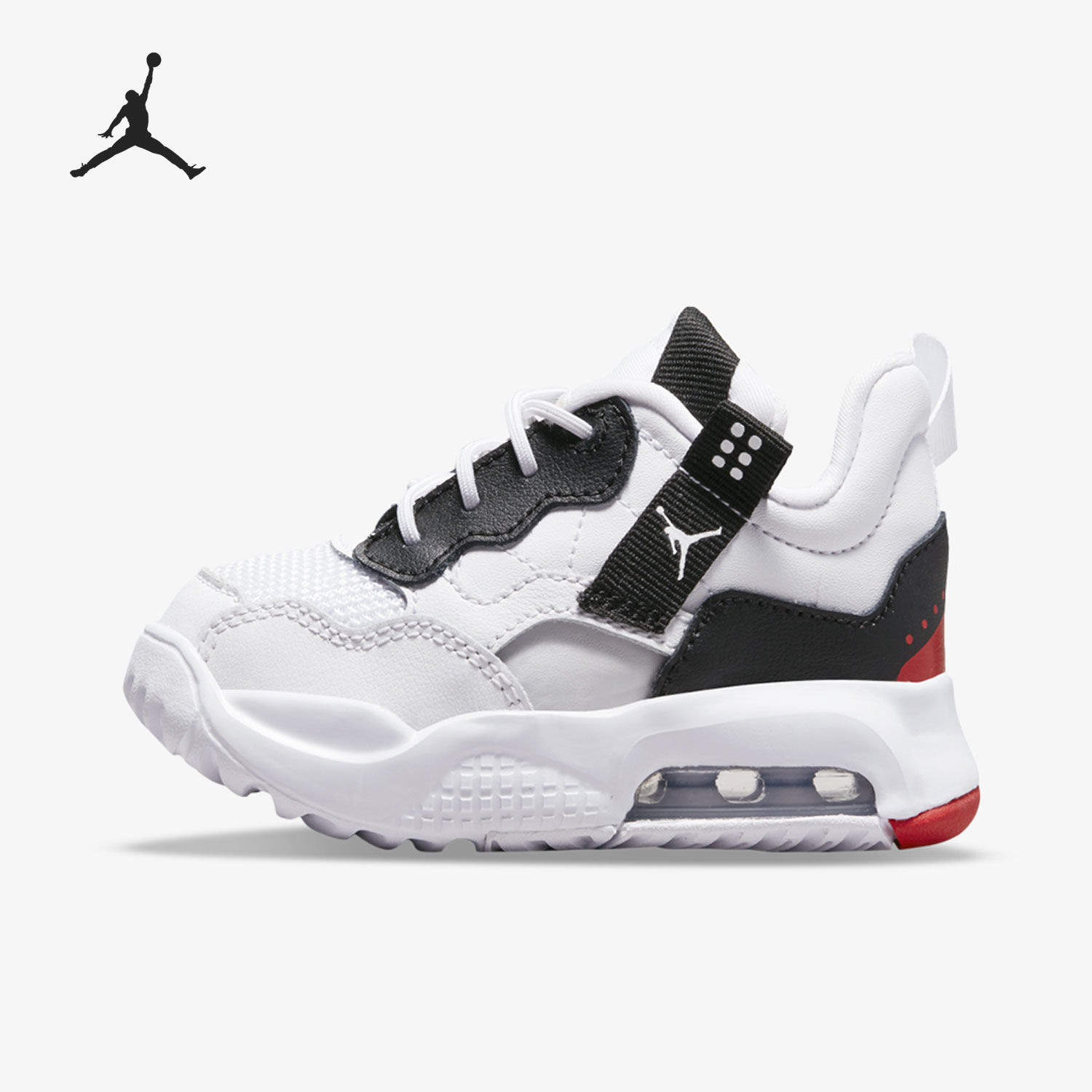 NIKE耐克休闲鞋JORDAN气垫缓震魔术贴婴童运动鞋CW6596-110-106 Zjg CW6596-106 21