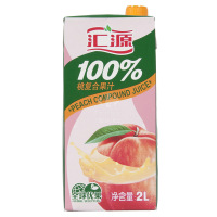 汇源100%桃汁2L
