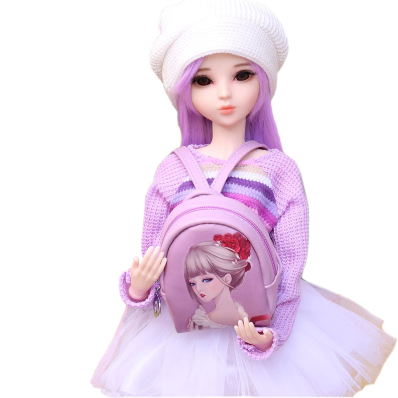 60厘米叶罗丽娃娃衣服新款时尚改装现代校服女孩玩具配件公主礼服8
