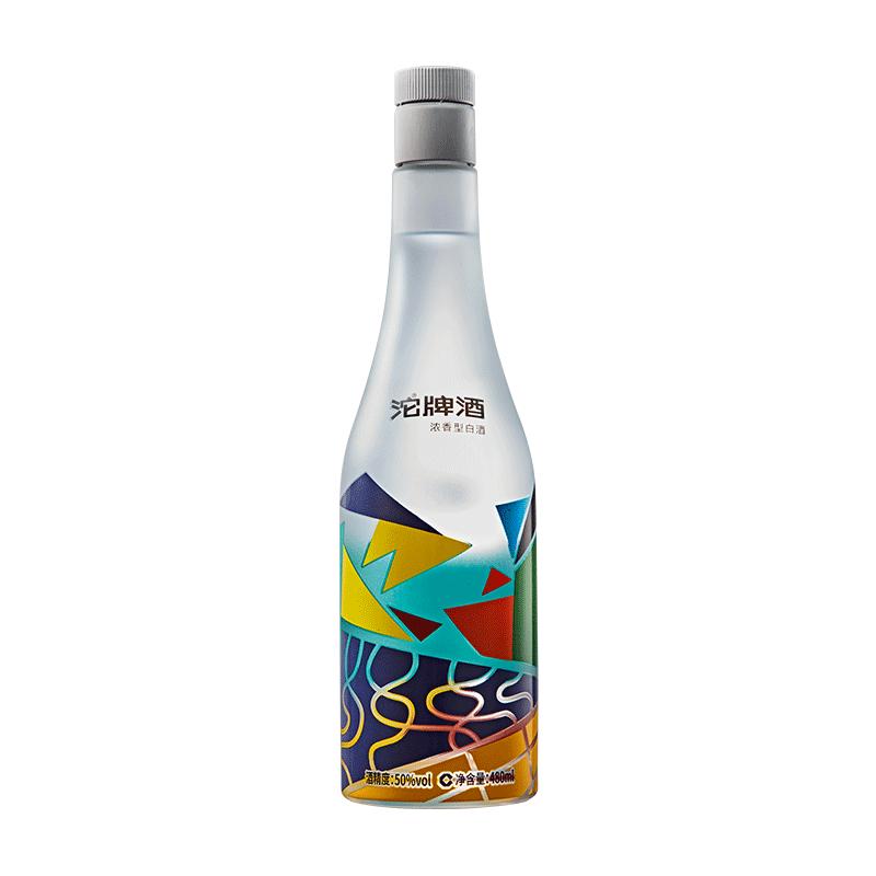 沱牌舍得 大酒花-粉50度480mL 单瓶裸瓶酒 浓香型白酒