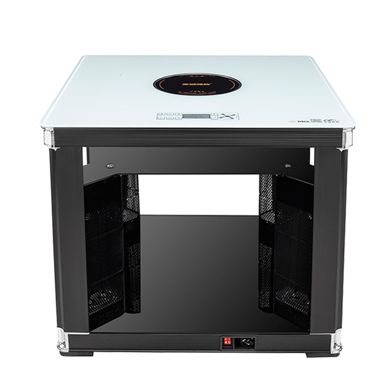 美诚凯辉K1-70F3(白)取暖茶几 电暖方桌 多方位安全取暖电暖炉 电暖方桌 可家用可办公 带电陶炉