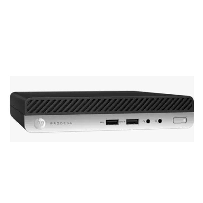 惠普(HP)400 G3 DM 台式主机 I3-7100T 4G 128G 配23.8商用显示器