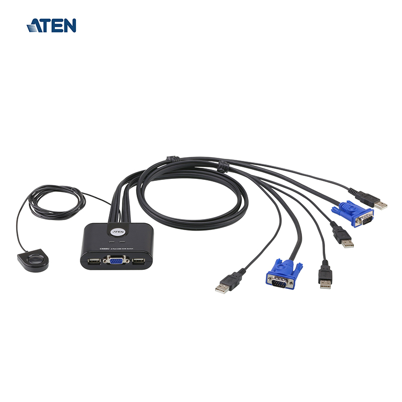 宏正 ATEN KVM多电脑切换器 CS22U 个