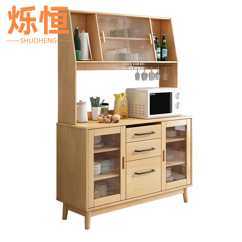 烁恒 餐边柜 三门个高清大图