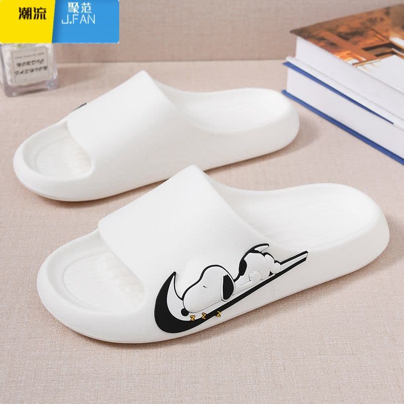 聚范新款2024拖鞋男士夏季外穿软底防滑一字拖潮流厚底踩屎感男款凉鞋图片