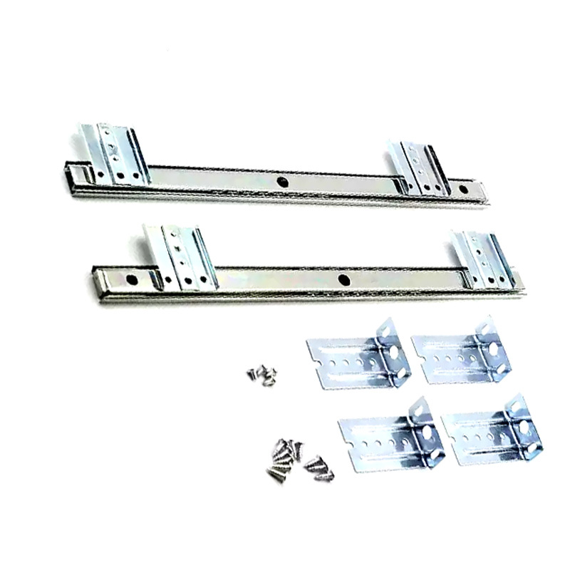美瑞欧 键盘导轨 白色[进口]35cm14寸(小宽度1MM厚)27mm宽 拉出总长58cm铁材质(单位:套)