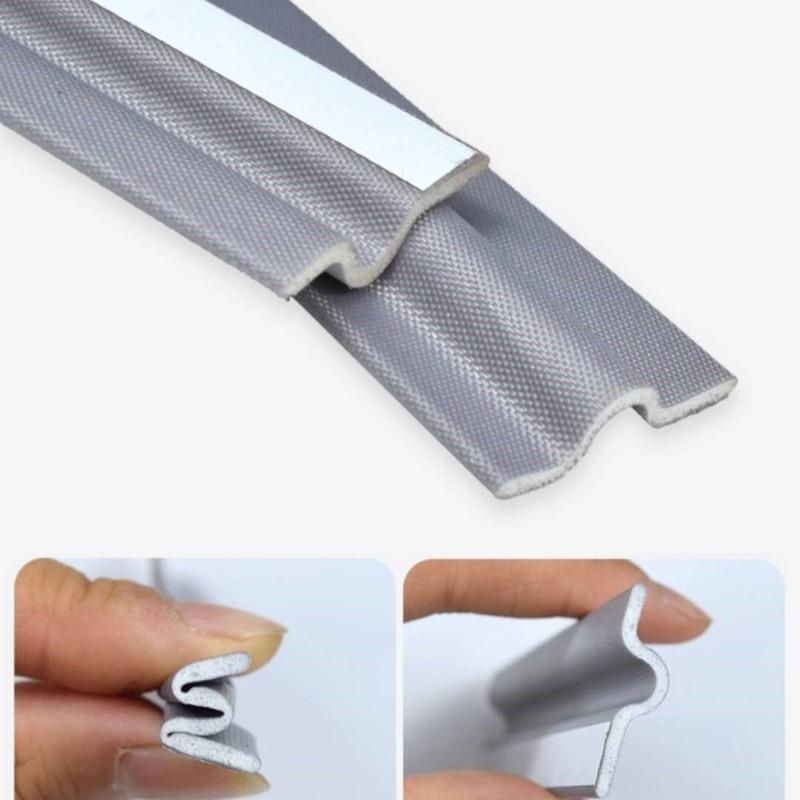 窗户密封条推拉门窗密封条自粘型密封条发泡防风防尘防噪音密封条白色