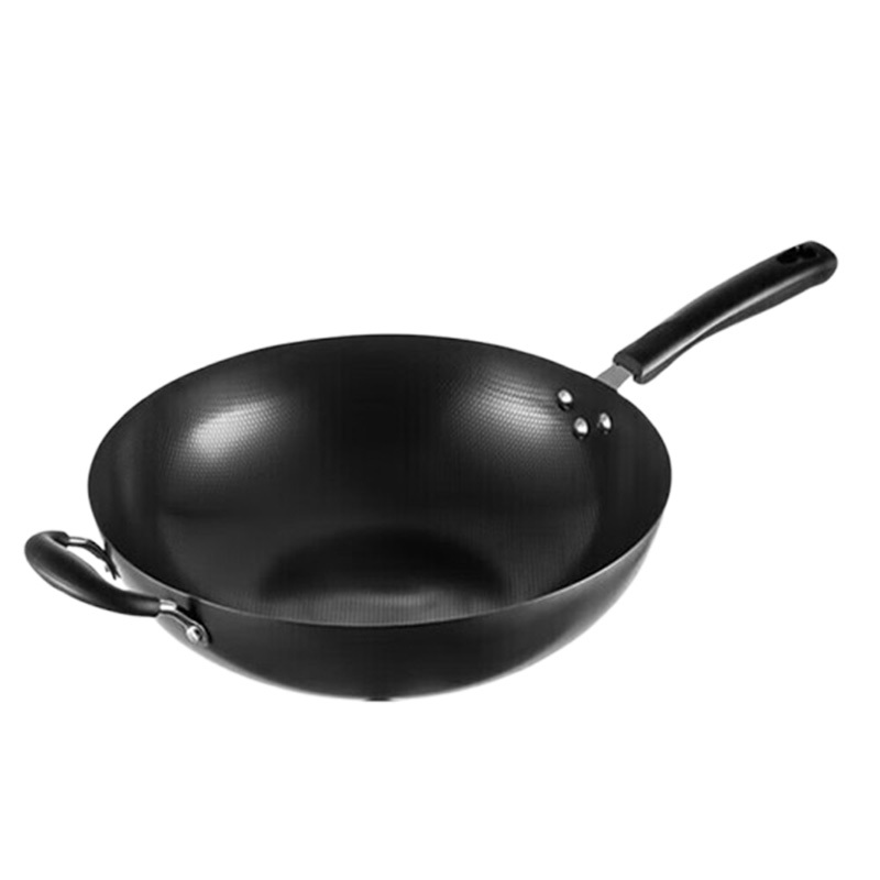 MAXCOOK美厨炒锅32cm无涂层老式精铁MDB-32