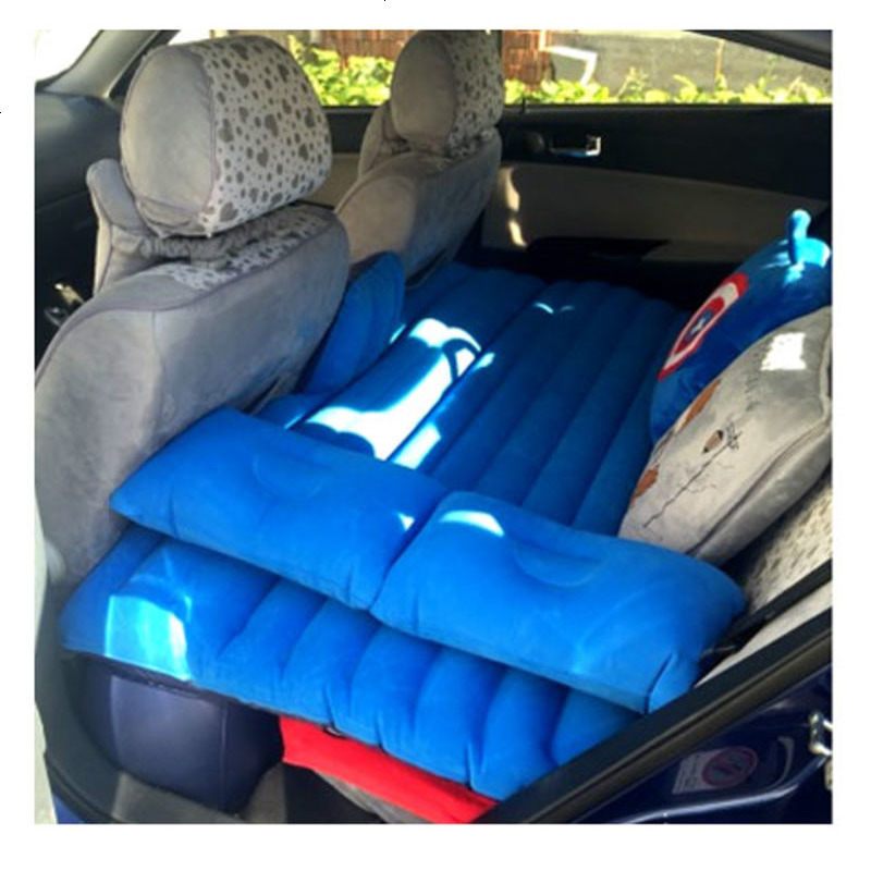 植绒布车载充气床汽车用成人车震床旅行床垫suv轿车后排儿童睡垫