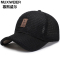 帽子男新品2019夏季户外棒球帽女士防晒遮阳帽网眼鸭舌帽透气太阳帽