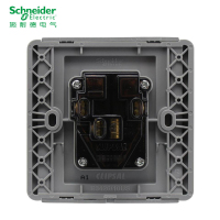 施耐德电气(Schneider Electric) 开关插座面板 E3000都会系列银加灰