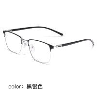 尚境新款近视镜复古轻巧钛合金眼镜框商务男士近视镜复古全框眼镜