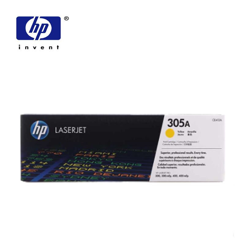 惠普(HP)CE412A (305A) 彩色硒鼓 黄色 (硒鼓/粉盒) 黄色