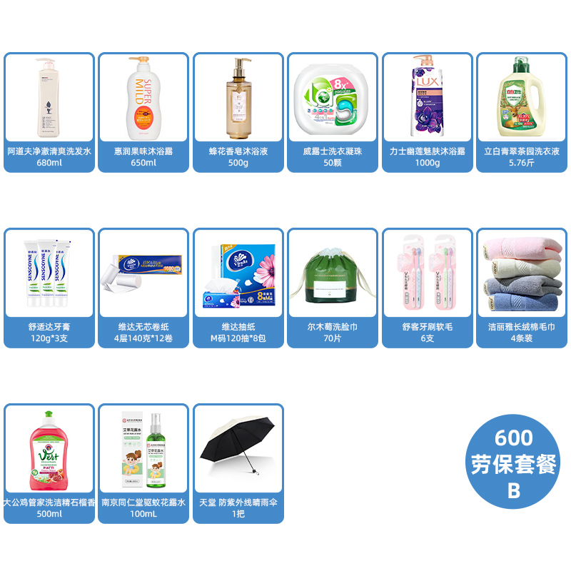 600劳保套餐B
