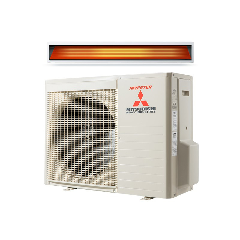 三菱重工 SCUA72V 3匹变频 一拖一家用中央空调UAV系列分体式直流变频风管机