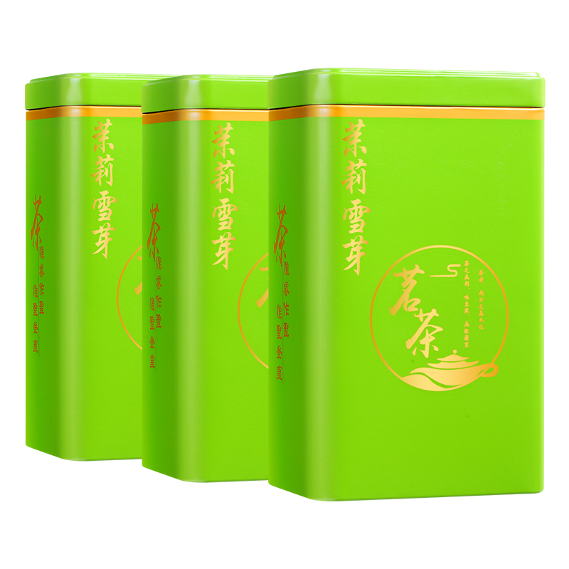 发1.5斤 茉莉花茶特级浓香型2025新茶川派飘雪单芽毛尖茶雪芽750g