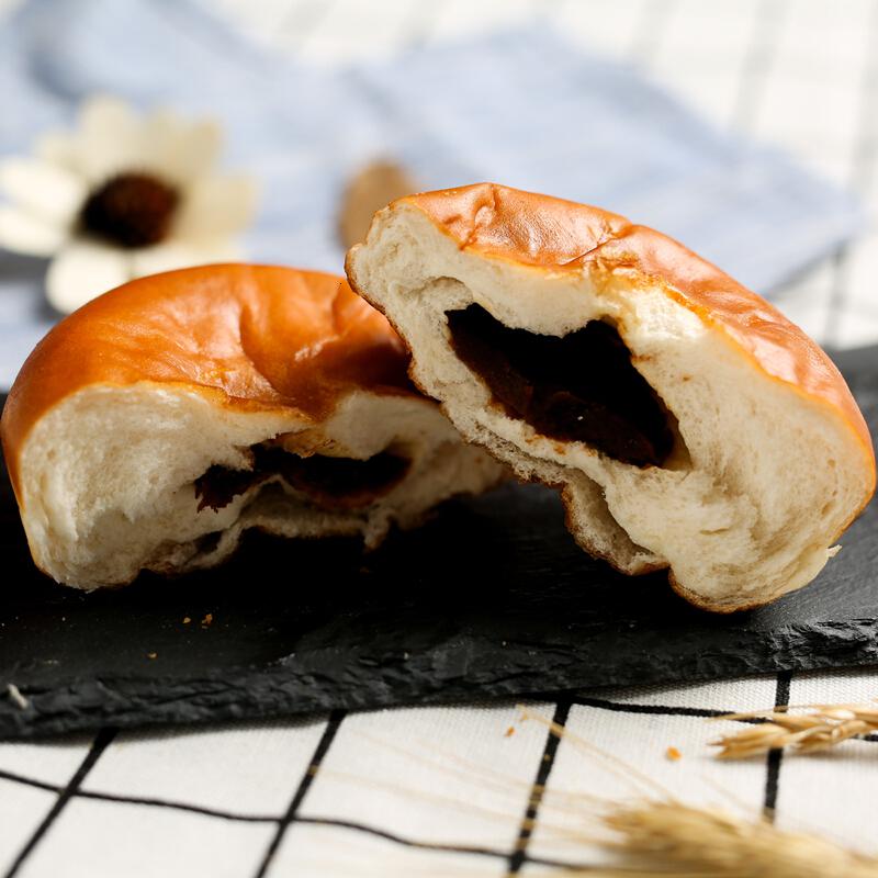 东北老式豆沙包豆沙汉堡油炸面包豆沙馅早餐老式蛋糕1100g参数