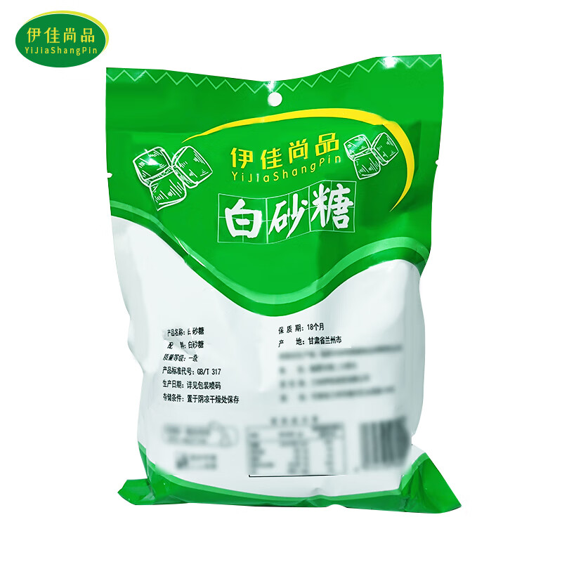 伊佳尚品 精制白砂糖 450g/袋高清大图
