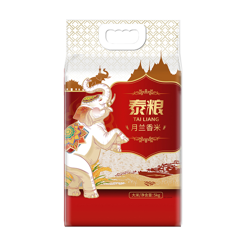 太粮泰粮月兰香米5KG(大象红)
