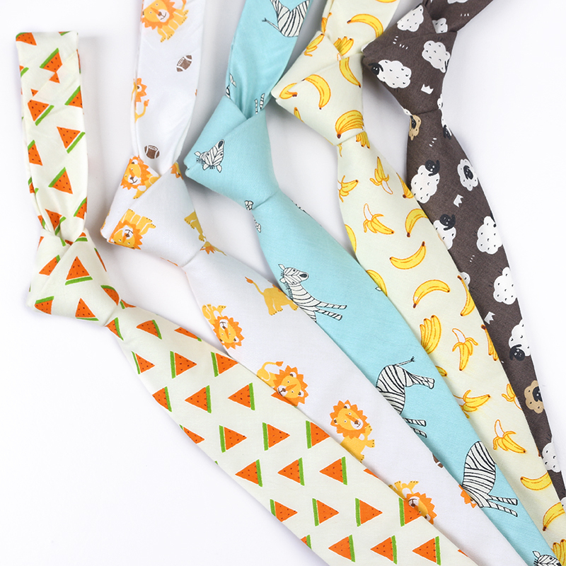盛世尼曼领带男女生可爱创意个性图案卡通韩版窄潮流小黄鸭休闲学院风