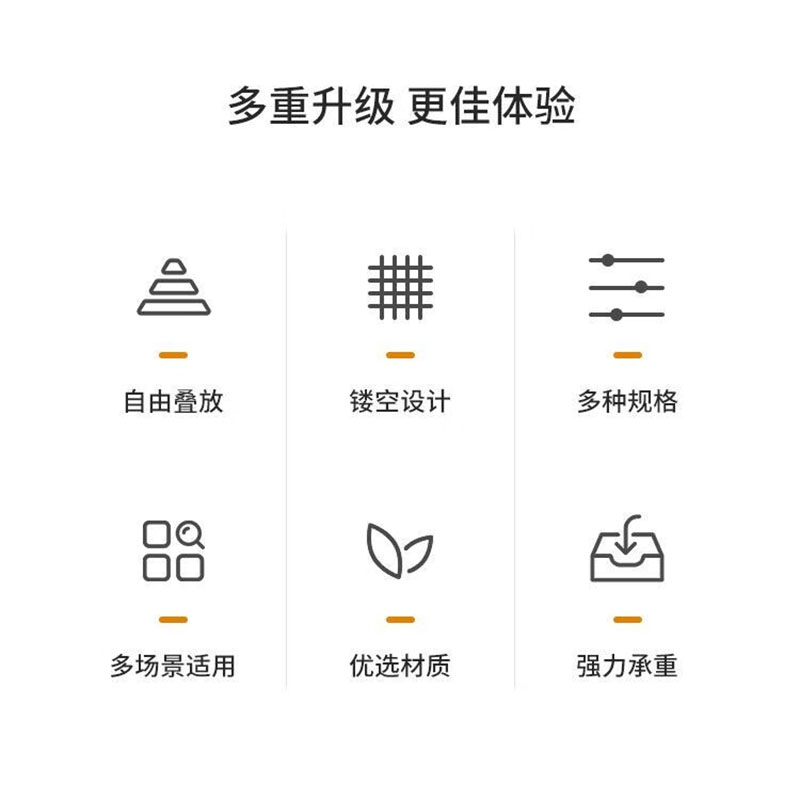 禧天龙(Citylong)L-7263比格收纳篮2个装(白) 桌面收纳盒储存置物框收纳筐整理篮整理箱塑料筐收纳高清大图