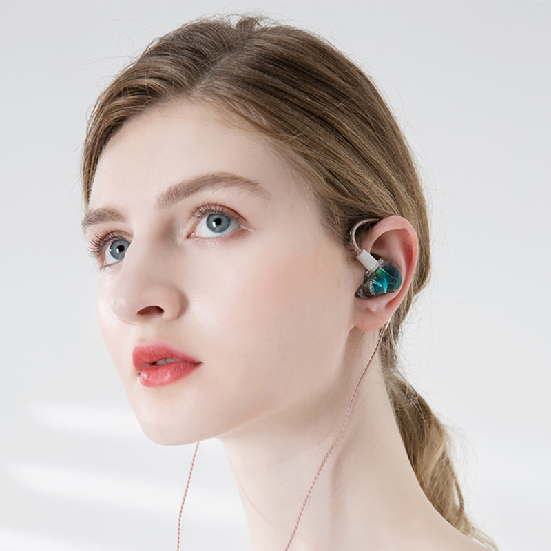 HiFiShow双动圈高保真入耳式有线耳机HF01M