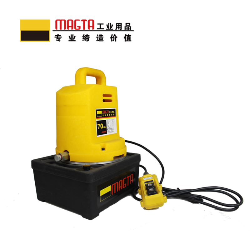 玛吉塔工(MRO MAGTA)经济型电动泵 液压电动泵 电动千斤顶泵 电动液压泵 43251 6000c.c. 单作用高清大图