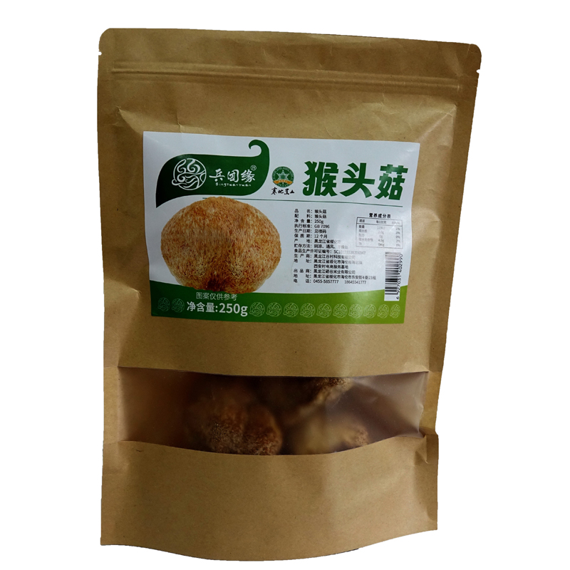 兵团缘猴头菇250g高清大图